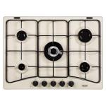 De'Longhi FFS57ASV Piano cottura Incasso | Classe 70 | avena, 5 gas (1 TC), griglie mat