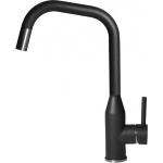 Elleci Mix Dora Plus Black 86 - 6AMKKDRP86 Miscelatore Lavello | Finitura acciaio, Beccuccio orientabile, Cartuccia ceramica