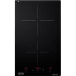 De'Longhi PIN32 Piano cottura Incasso | Classe 30 | nero, 2 zone induzione, touch control, timer fine cottura
