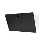 Faber GLAM LIGHT ZERO DRIP PLUS BK M KL A - 330.0615.735 Cappa Parete | Classe A | Finitura vetro nero opaco, Illuminazione LED, Comandi touch