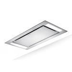 Faber HEAVEN GLASS 2.0 WH 90 RB - 110.0360.434 Cappa Soffitto | Classe B | Cappa incasso, portata 650 m³/h, modello Heaven Glass 2.0