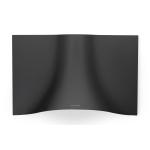 Faber VEIL BKA90 - 110.0324.954 Cappa Parete | Classe A | Vetro curvo nero opaco, 90 cm, LED, 700 m³/h