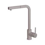 Elleci Mix Trail Plus Tortora 43 - 6AMGKTRP43 Miscelatore Lavello | Finitura acciaio, Beccuccio girevole, Cartuccia ceramica