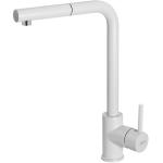 Elleci Mix Trail Plus Bianco Antico 68 - 6AMGKTRP68 Miscelatore Lavello | Finitura acciaio, Beccuccio girevole, Cartuccia ceramica