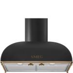 Smeg KS59AOE2 Cappa Incasso | Classe A | 90 cm, design antracite, comandi elettronici