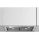 Falmec Built In Evo 50 Acciaio 220-240V - 50-60Hz T60 S/Filtro Cappa Incasso | Classe A | Portata 600 m³/h, Illuminazione LED, 3 velocità