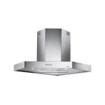 Foster Angolo Pitagora Cl A Inox - 2439003 Cappa Angolo | Classe A | 4 velocità di esercizio, Camino telescopico, Illuminazione LED 2 x 1,2W, Portata massima 557 m³/h