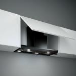 Falmec Virgola Evolution 90 P.E.  Nero 220-240V - 50-60Hz T60 S/Filtro Cappa Parete | Classe - | Aspirazione perimetrale, larghezza 90 cm, colore nero