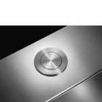 Smeg KITPUSH Accessorio lavello | Incasso | Pulsante automatico, Compatibile SMEG, Acciaio inox