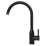 Elleci Mix Adige Black 86 - 6AMKKADI86 Miscelatore Lavello | Finitura cromata, Beccuccio girevole, Cartuccia ceramica