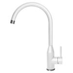 Elleci Mix Adige White 96 - 6AMKKADI96 Miscelatore Lavello | Finitura cromata, Beccuccio girevole, Cartuccia ceramica