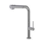 Elleci Mix Flux Cromato - 6AMIKFLUCR Miscelatore Lavello | Finitura cromata, canna girevole, cartuccia ceramica