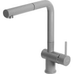 Elleci Mix Stream Plus Light Grey 97 - 6AMKKSTP97 Miscelatore Lavello | Finitura cromata, Beccuccio girevole, Cartuccia ceramica