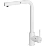 Elleci Mix Trail Plus White 96 - 6AMKKTRP96 Miscelatore Lavello | Finitura cromata, Beccuccio girevole, Cartuccia ceramica