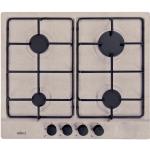 Elleci Style 60 4F Avena 51 - 6APGSS60251WB Piano cottura Incasso | Classe - | 4 fuochi gas, accensione elettronica, valvole di sicurezza