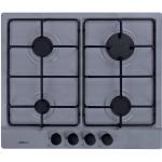 Elleci Style 60 4F Cemento 48 - 6APGSS60248WB Piano cottura Incasso | Classe - | 4 fuochi gas, accensione elettronica, valvole di sicurezza