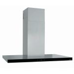 Elleci Leaf Box Black 86 Touch - 6AKKL90086VST Cappa Parete | Classe A | Touch Control, Aspirazione perimetrale, Filtro carbone