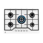 Electrolux KGG75362W Piano cottura a gas Incasso | 5 fuochi, Griglie in ghisa, Accensione automatica