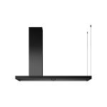 Falmec Elle Is.175 P.E. Nero Opaco 220-240V - 50-60Hz T80 S/Filtro Cappa Isola | Classe A | Design minimal, comandi elettronici, LED