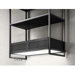 Cappa elica OPEN SUITE BL MAT/F/80