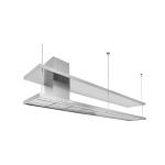 Foster Parete S4001 1201-1500 Inox - 2440150 Cappa | 4 velocità di esercizio, Portata massima 568 m³/h, Pressione 464 Pa, Rumorosità max 64 dB(A)