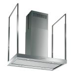 Falmec Europa Isola/Island 120 Inox 220-240V - 50-60Hz T80 C/Filtro Cappa Isola | Aspirazione perimetrale, Telecomando incluso, Illuminazione LED