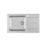 Foster Evo 1Vsx45+Sc B8 86 - 3218002 Lavello Sopratop | Acciaio inox AISI 304 satinato, Dimensioni 860 x 500
