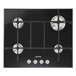 Smeg PV640N Piano cottura | Da incasso | Nero, Da incasso, Gas