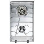 Smeg SRV532X-3 Piano cottura | Da incasso | Acciaio inox, Da incasso, Gas