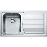 Franke LLX 611 3 1/2" WWK RHD FRL TH WOF  - 101.0085.775 Lavello Incasso