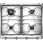 Smeg SV564-3 Piano cottura | Da incasso | Acciaio inox, Da incasso, Gas