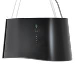 Falmec Mare E-Ion Isola/Island 66 Cono Vetro Nero Ral 9005 220-240V 50-60Hz T45 C/Filtro Cappa Isola | Classe A+ | Tecnologia E-Ion, vetro nero, filtrazione attiva, LED