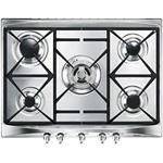 Smeg SR275XGH Piano cottura | Da incasso | Acciaio inox, Da incasso, Gas