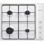 Smeg S64SB Piano cottura a gas | Incasso | 4 fuochi gas, Griglie smaltate, Accensione elettronica