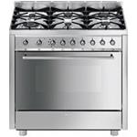 Smeg C91GMXI-1 Cucina | Cucina | Classe energetica A | Cucina, Acciaio inox, Manopola