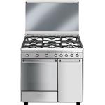 Smeg CX91M Cucina | Built-in cooker | Classe energetica B | Built-in cooker, Acciaio inox, Gas