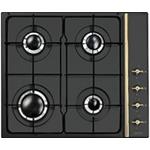 Smeg SR804SEA4 Piano cottura | Da incasso | Antracite, Da incasso, Gas