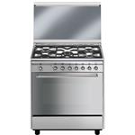Smeg SX81GVE Cucina | Built-in cooker | Classe energetica C | Built-in cooker, Argento, Gas