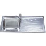 Smeg SGE116.1D Lavello | Incasso | Vasca singola, Acciaio inox, Piletta 3½"