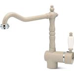 Elleci Mix Rio Cromato - 6AMIKRIOCR Miscelatore Lavello | Finitura Titanium, Beccuccio orientabile, Cartuccia ceramica