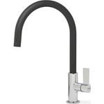 Elleci Mix Volta Titanium 73 - 6AMMKVTA73 Miscelatore Lavello | Finitura acciaio, Beccuccio orientabile, Cartuccia ceramica