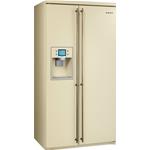 Smeg SBS800P9 Frigocongelatore | Libera installazione | Libera installazione, Porta americana, Crema