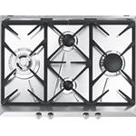 Smeg SRV574GHN3 Piano cottura | Da incasso | Acciaio inox, Da incasso, Gas
