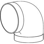 Faber CURVA CC 90 - 112.0157.307 Accessorio cappa Accessori | Classe - | Curva CC 90, compatibilità Faber, accessorio cappa