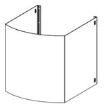 Faber CAMINO SUPERIORE KIT TENDER H990 X - 112.0157.262 Kit camino Accessori | Classe - | Kit camino superiore, compatibilità Faber Tender, h990 X