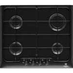Electrolux PN640V Piano cottura a gas Incasso | Classe N/A | 60cm, 4/Zone, Nero