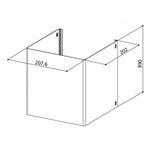 Faber KIT CAMINO SUPERIORE X  H990 - 112.0157.257 Kit camino Accessori | Classe - | Kit camino superiore, compatibilità Faber, H990