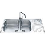Smeg SG116D Lavello | Incasso | Vasca singola, Acciaio inox, Troppo pieno integrato