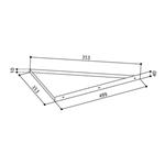 Faber KIT ADATTATORE ANGOLO X - 112.0157.284 Accessorio cappa Accessori | Classe - | Kit adattatore, angolo X, compatibilità Faber