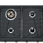 Smeg SRV864AO Piano cottura | Da incasso | Antracite, Da incasso, Gas